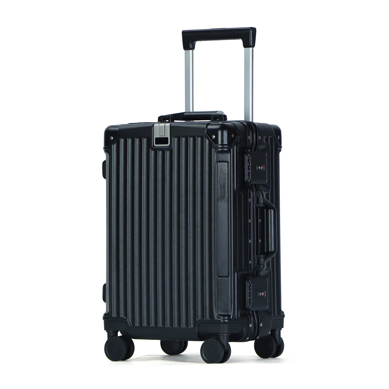 HKM-863507 Aluminium Frame PC Trolley Case Travel Suitcase with Durable Wheels
