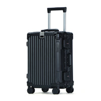 HKM-863507 Aluminium Frame PC Trolley Case Travel Suitcase with Durable Wheels