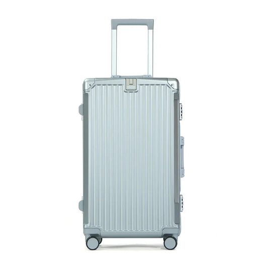 HKM-863507 Aluminium Frame PC Trolley Case Travel Suitcase with Durable Wheels