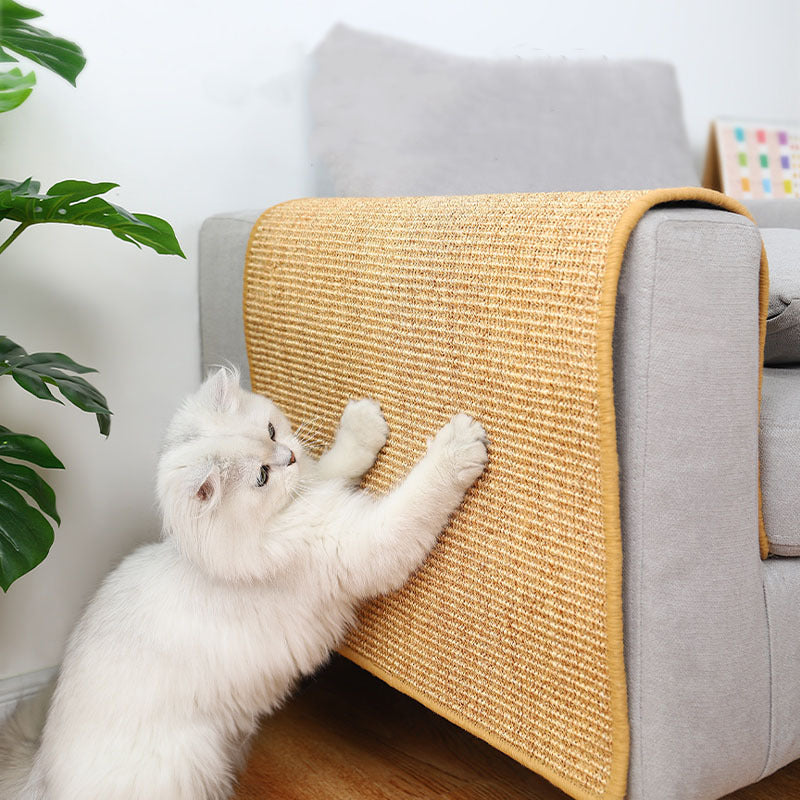 HKM-863507 Sisal Cat Claw Grinding Pad - Anti-Scratch Protection for Sofas (Multiple Sizes Available)