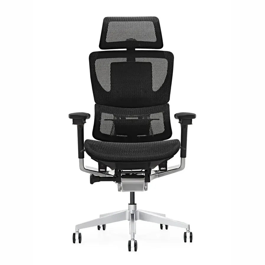 HKM-863571 Ergonomic Swivel Office Chair with High Back and Mesh Design, Model SM008ED-A