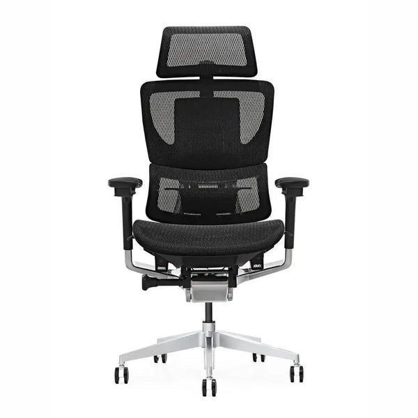 HKM-863571 Ergonomic Swivel Office Chair with High Back and Mesh Design, Model SM008ED-A