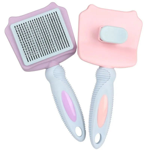 HKM-8636093 Automatic Pet Hair Remover Dog and Cat Grooming Brush with Self-Cleaning Massage Feature for Large Dogs