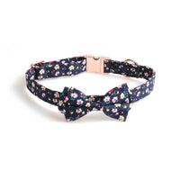 HKM-8636477 Adjustable Metal Bow Pet Collar in Multiple Colors, 1.5 x 24.5-35 cm
