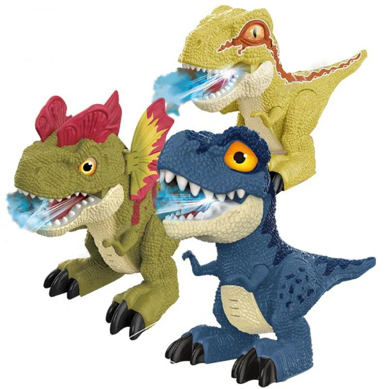 HKM-863699 Remote Control Dancing Dinosaur Toy with Music and Spray Effects for Ages 6 and Up
