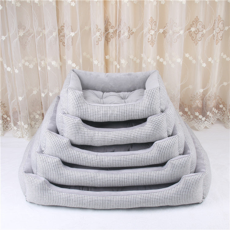 HKM-8638525 Cotton and Hemp Pet Kennel for Cats and Dogs - Available in Multiple Sizes
