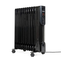 HKM-863891 Electric Oil Filled Radiator Heater with WiFi Control, Adjustable Thermostat, and LED Display – 1500W