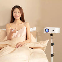 HKM-863955 Ultra-High-Definition 4K Portable Projector with Mobile Connectivity - 5000 Lumens, 1920x1080 Resolution, 40-120 Inch Projection Size