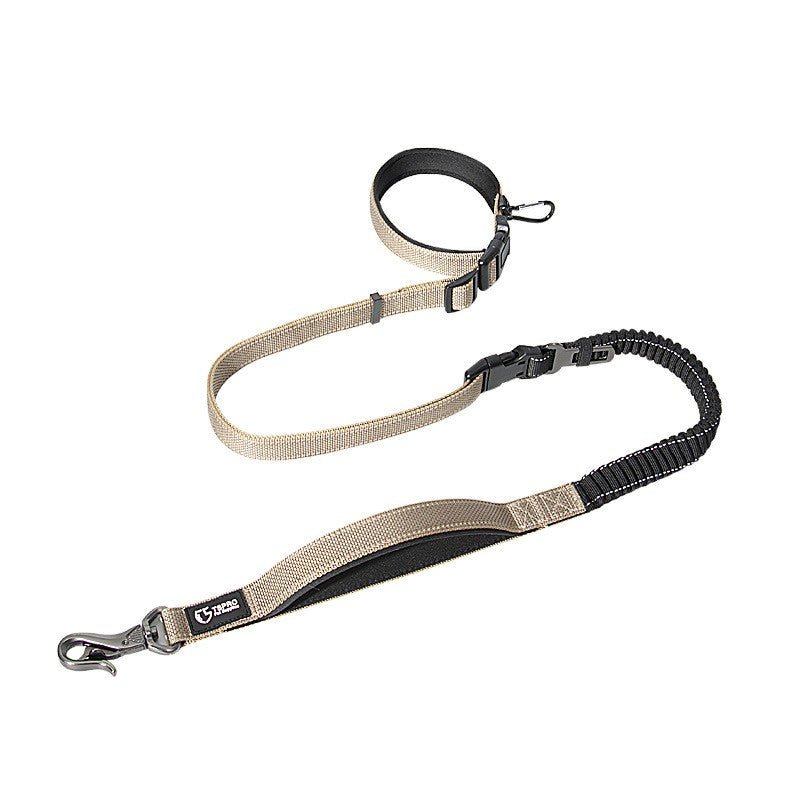 HKM-8640061 Explosion-Proof Dog Traction Rope, 6-in-1 Design, Nylon, 1.8m, Multiple Colors Available