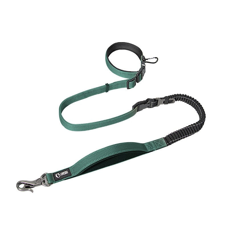 HKM-8640061 Explosion-Proof Dog Traction Rope, 6-in-1 Design, Nylon, 1.8m, Multiple Colors Available