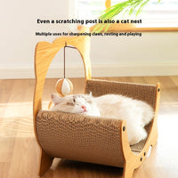 HKM-8640317 Durable Cat Scratch Board in Various Shapes and Sizes – Comfortable Corrugated Design