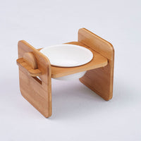 HKM-8640445 Bamboo Double Bowl Frame with Single and Double Options