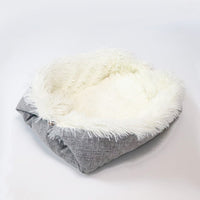 HKM-8643517 Self-Heating Plush Pet Blanket - Double Layer Washable Sleeping Pad for Dogs & Cats