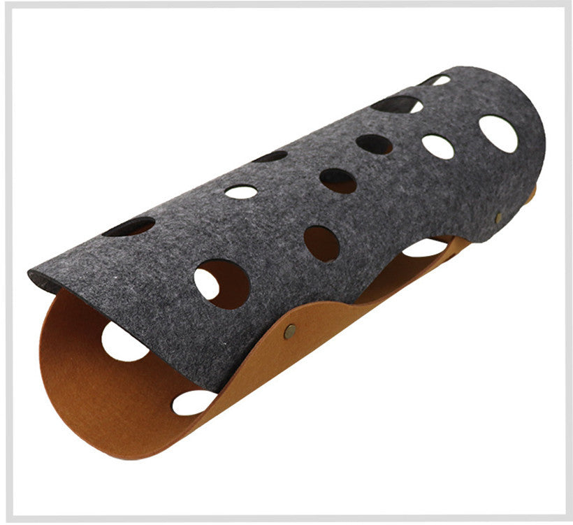 HKM-8645309 Universal Foldable Cat Pet Toy - Soft Polyester, Multi-Color Options, Compact & Lightweight Design