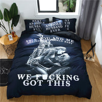 HKM-864595 Soft Cartoon Anime Quilt Cover Set - Available in Two, Three, or Four Pieces for Various Bed Sizes
