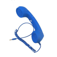 HKM-864659 Retro Portable Anti-Radiation Handset with Microphone - Reduces Mobile Phone Radiation by 96%