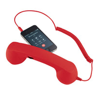 HKM-864659 Retro Portable Anti-Radiation Handset with Microphone - Reduces Mobile Phone Radiation by 96%