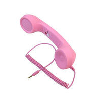 HKM-864659 Retro Portable Anti-Radiation Handset with Microphone - Reduces Mobile Phone Radiation by 96%