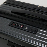 HKM-864659 Soft Shell Carry-On Suitcase with Open Top and Laptop Compartment for Travelling