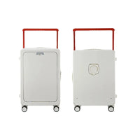 HKM-864659 Soft Shell Carry-On Suitcase with Open Top and Laptop Compartment for Travelling