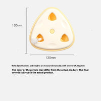 HKM-8646845 Automatic Induction Cat Teaser Toy - Cream Cheese Color, ABS Material