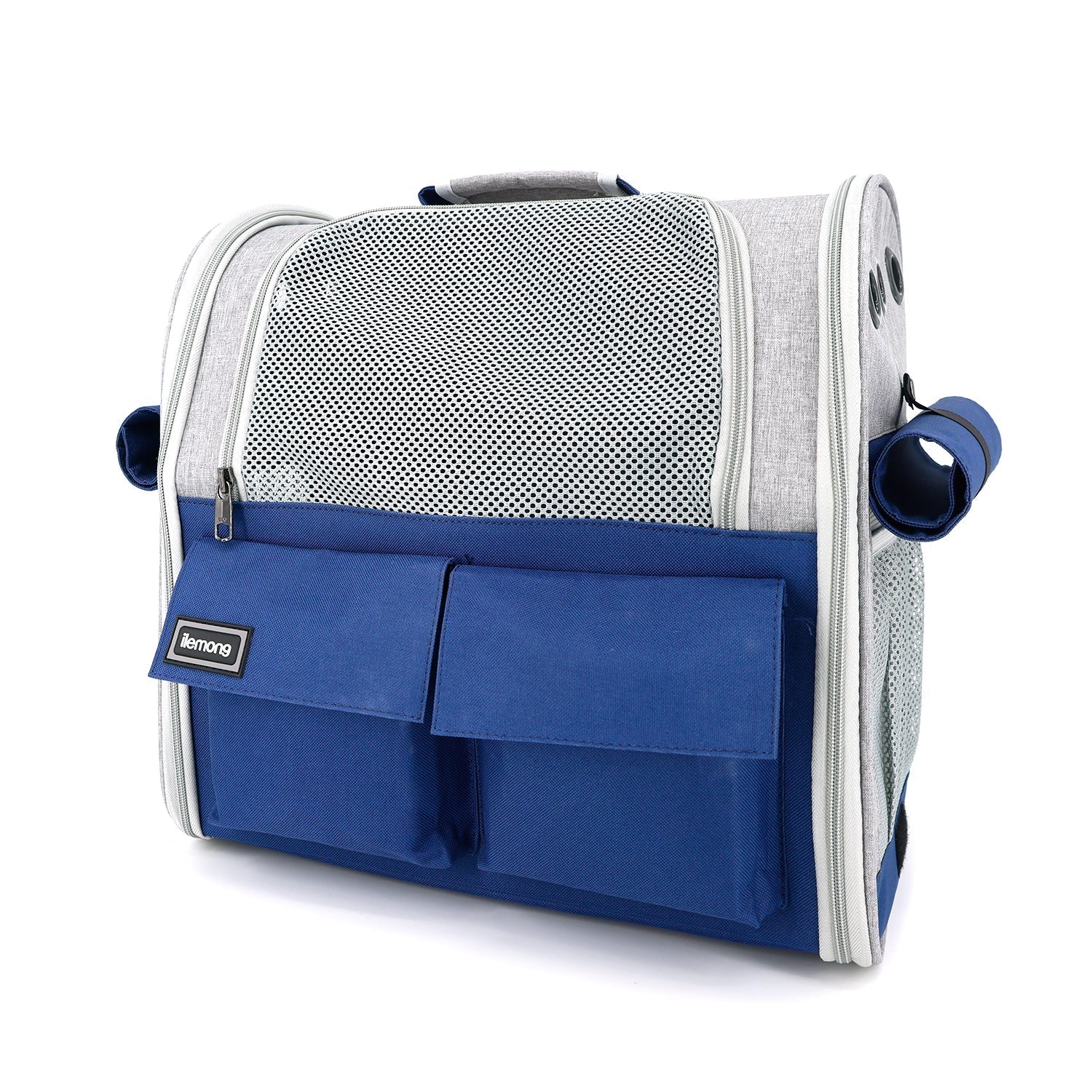 HKM-8647869 Stylish Foldable Soft Pet Carrier with Adjustable Ventilation for Dogs and Cats