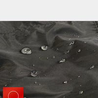 HKM-8647997 Waterproof Polyester Rain Gear for Small and Medium Dogs ¨C Four-Legged Design in Black and Champagne
