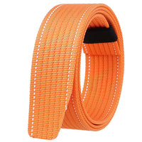 HKM-864979 Mens Braided Elastic Slide Belt - Retro Style Adjustable Accessory