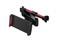 HKM-864979 Universal Space Aluminum Alloy Car Headrest Phone Navigation Holder with Strong Magnet