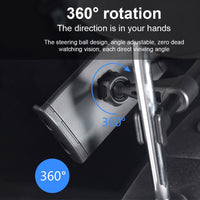 HKM-864979 Universal Space Aluminum Alloy Car Headrest Phone Navigation Holder with Strong Magnet