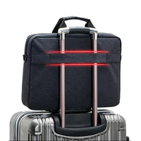 HKM-864979 Waterproof Laptop Messenger Bag for 14, 15, 17 Inch Laptops - Durable Tote Bag for Men and Women