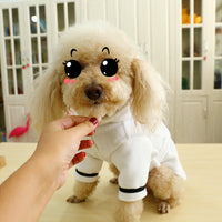 HKM-8650173 Casual Cotton Puppy Milk Dog Pet Clothes in Various Sizes