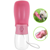 HKM-8651837 Foldable Portable Pet Water Bottle ¨C 280ML Capacity, Convenient Travel Design