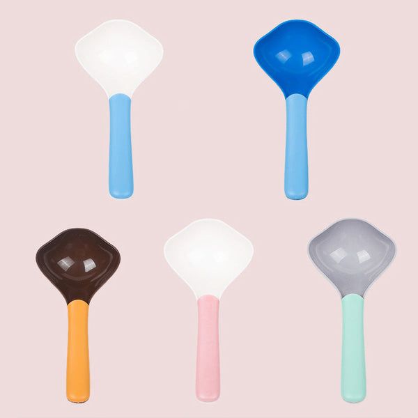 HKM-8651965 Pet Food Spoon - Durable Plastic Shovel for Cat and Dog Food Serving