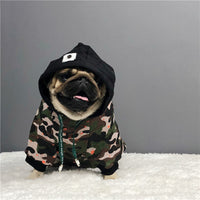 HKM-8654141 Camouflage Pet Jacket Sweater for Dogs in Multiple Sizes