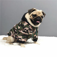 HKM-8654141 Camouflage Pet Jacket Sweater for Dogs in Multiple Sizes