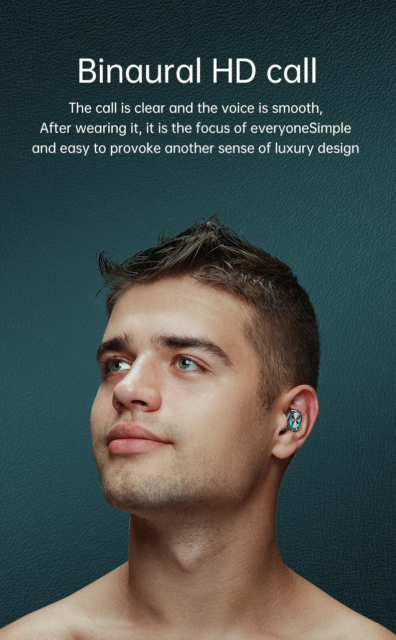 HKM-865427 X8 Touch Screen Wireless Earbuds with Stereo HIFI Sound for Gaming and Music