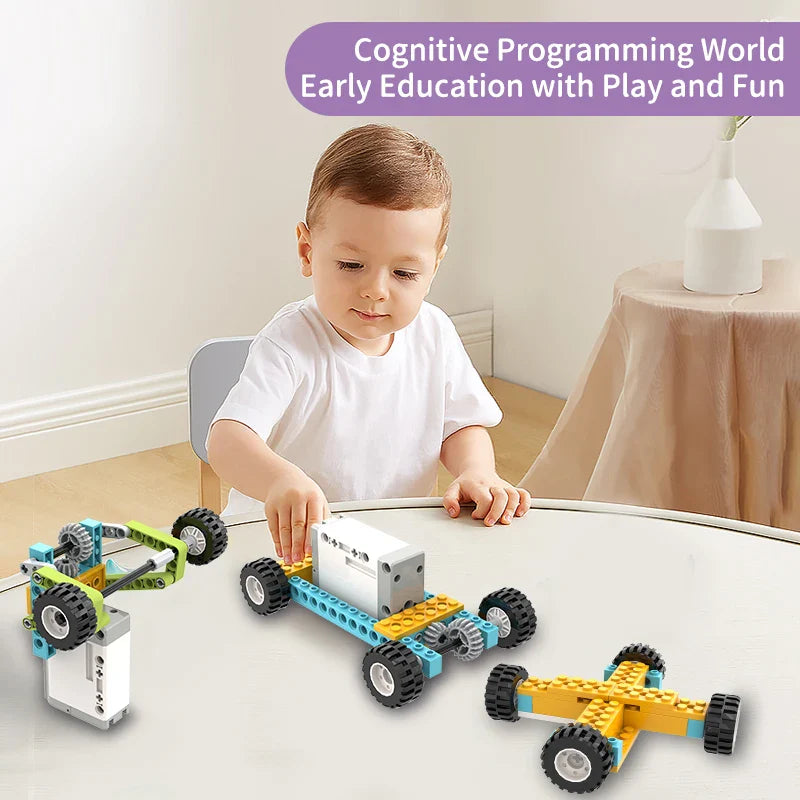 HKM-865555 Smart Robot Puzzle Building Set for Educational Play and Mechanical Learning