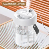 HKM-865619 Large Capacity Ultrasonic Humidifier with USB Power and Digital Display for Home and Office