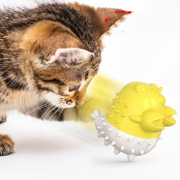 HKM-8657341 Electric Vibration Cat Toy with USB Charging and Deep Cleaning Features