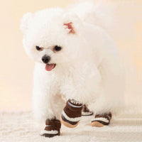 HKM-8658365 Durable Waterproof Winter Dog Boots with Anti-Slip Soles for Ultimate Paw Protection