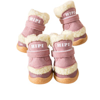 HKM-8658365 Durable Waterproof Winter Dog Boots with Anti-Slip Soles for Ultimate Paw Protection
