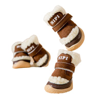 HKM-8658365 Durable Waterproof Winter Dog Boots with Anti-Slip Soles for Ultimate Paw Protection