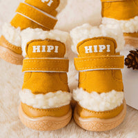 HKM-8658365 Durable Waterproof Winter Dog Boots with Anti-Slip Soles for Ultimate Paw Protection