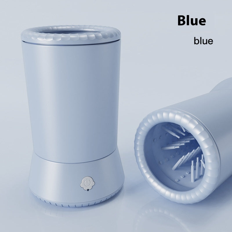 HKM-8659389 Electric Pet Foot Cleaning Machine for Dogs and Cats - Silicone and ABS Material, Available in Multiple Colors