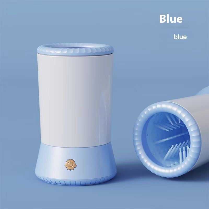 HKM-8659389 Electric Pet Foot Cleaning Machine for Dogs and Cats - Silicone and ABS Material, Available in Multiple Colors