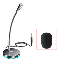 HKM-866131 Wired USB Desktop Microphone for Live Conferences and Computer Use