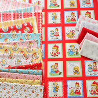 HKM-866259 Floral Cotton Fabric for Printing and Dyeing - Versatile DIY Material in Various Colors and Patterns