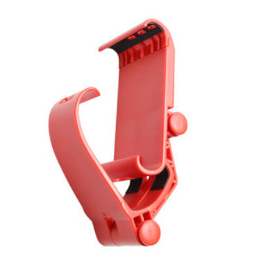 HKM-866451 Controller Mount Hand Grip for Nintendo Switch - Lightweight ABS, Softcover Design, Available in Red, Green, Black