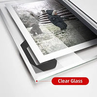 HKM-866451 Picture Photo Frame - Glass Tabletop Display & Wall Hanging, Sizes: 3.5x5, 4x6, 5x7, 6x8, 8x10, A4, A5